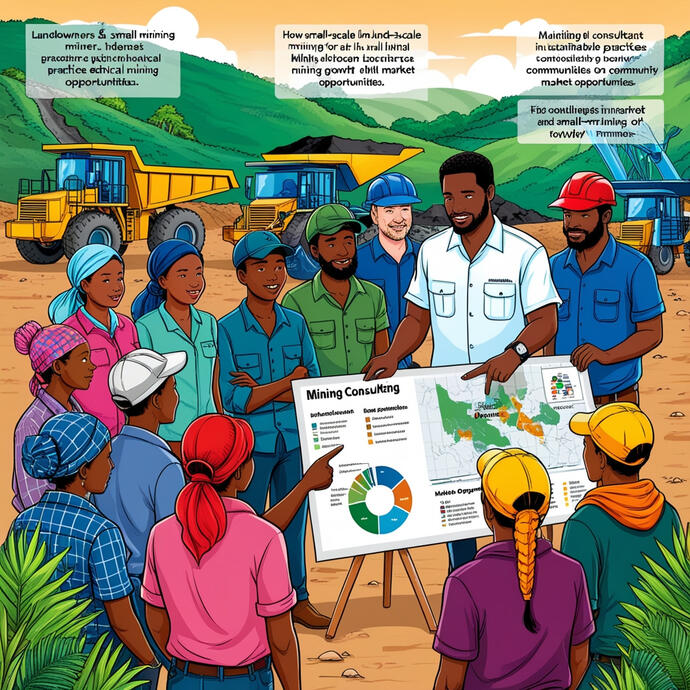 Consult Services: Advising miners.