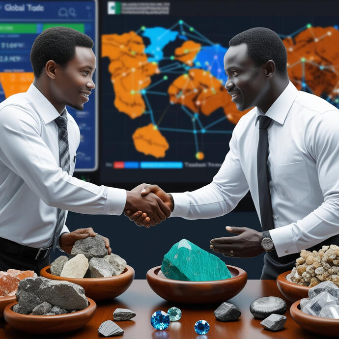 Mineral Brokerage: Brokers of minerals ores.