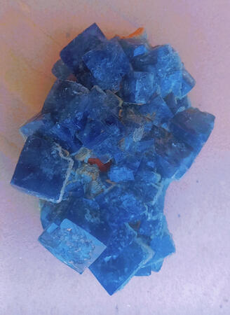 Image of cluster fluorite